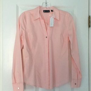 Pink button down